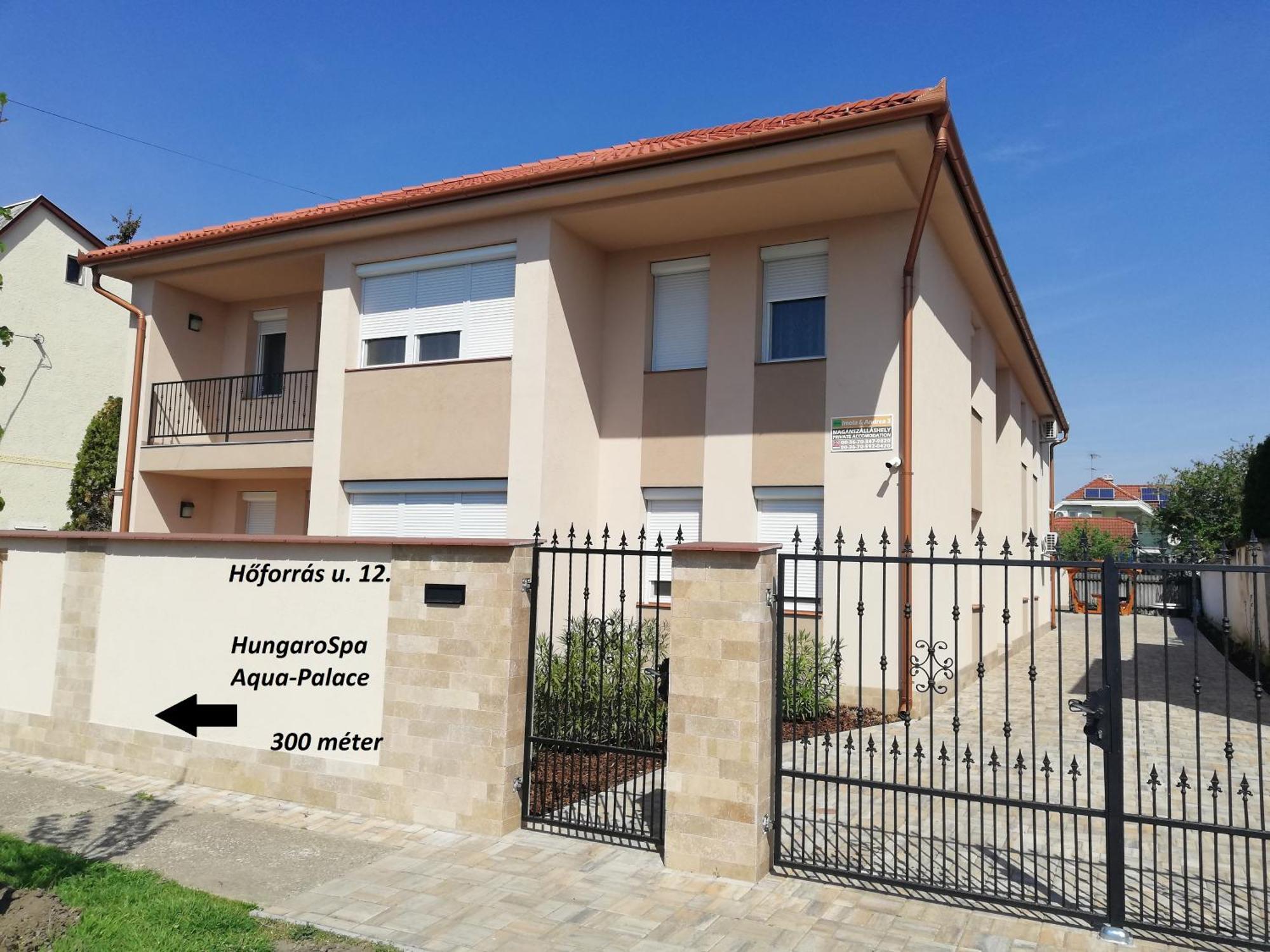 Imola Es Andrea Apartmanhaz 3 Hajdúszoboszló Екстериор снимка